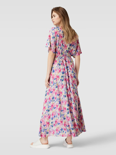 Katharina Damm X P&C* Exklusivkollektion - Maxikleid aus Viskose Pink 5