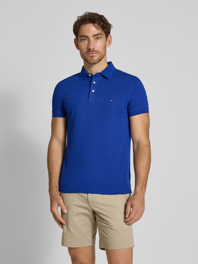 Tommy Hilfiger Slim Fit Poloshirt aus Baumwoll-Elasthan-Mix Royal 4