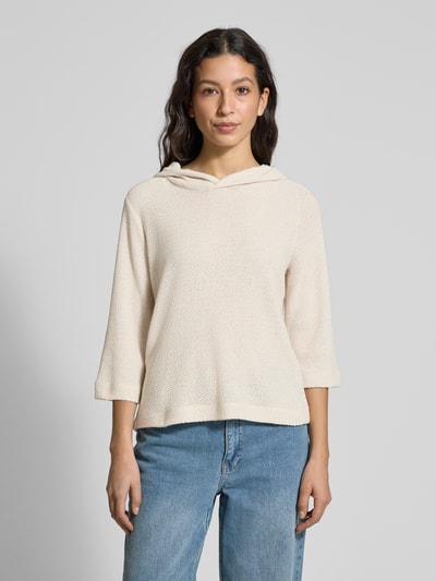 OPUS Bluza z kapturem model ‘Sukufi’ Beżowy 4