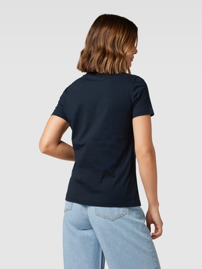 Tommy Hilfiger T-shirt met labeldetails Marineblauw - 5