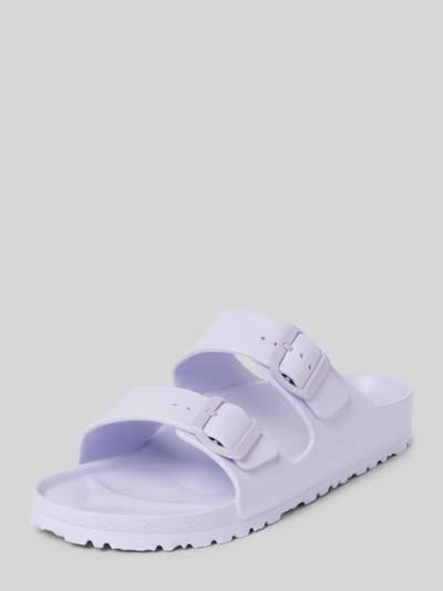 Birkenstock Slides mit Dornschließen Modell 'Arizona EVA' Flieder 1