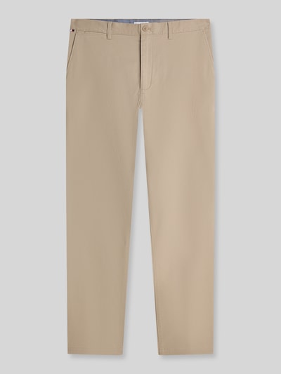 Tommy Hilfiger krój regular fit chino model 'DOVER' Beżowy 2