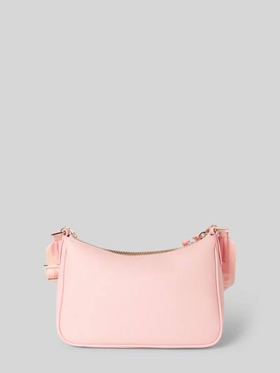 HUGO Handtasche mit Label-Print Modell 'Bel' Rose 4