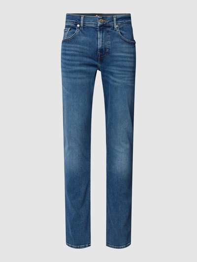 7 For All Mankind Slim fit jeans met 5-pocketmodel Lichtblauw - 2