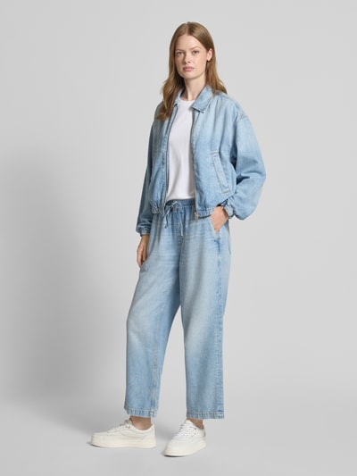 Marc O'Polo Relaxed fit jeansjack van een mix van lyocell en katoen Blauw gemêleerd - 1