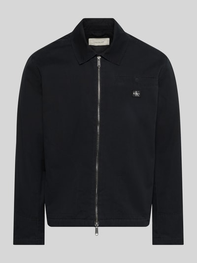 Calvin Klein Jeans Kurtka koszulowa z czystej bawełny w kroju regular fit Czarny 2