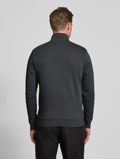 Tom Tailor Denim Regular fit sweatjack van katoenmix Antraciet - 5