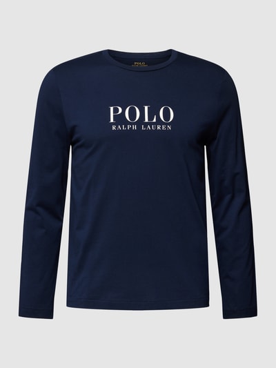 Polo Ralph Lauren Underwear Bluzka z długim rękawem i nadrukiem z logo Granatowy 2