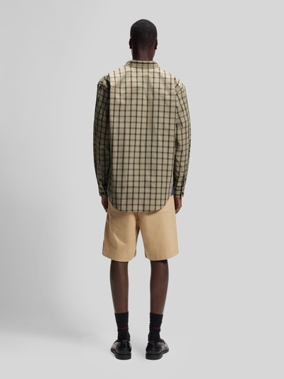 HUGO Blue Koszula casualowa o kroju oversized z czystej bawełny model 'EBALTOW' Beżowy 4