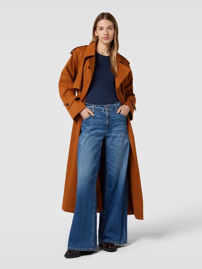 Montego T-Shirt mit Rundhalsausschnitt (dunkelblau) online kaufen 