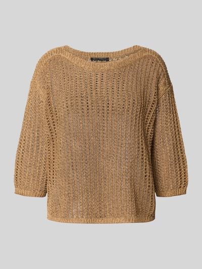 Betty Barclay Strickpullover mit Lochmuster Kupfer 2