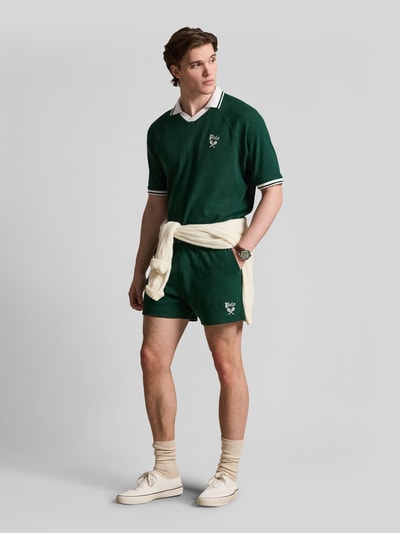 Polo Ralph Lauren Szorty dresowe w kroju regular fit z czystej bawełny Zielony 1