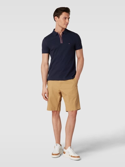 Tommy Hilfiger Poloshirt mit Label-Stitching Marine 1