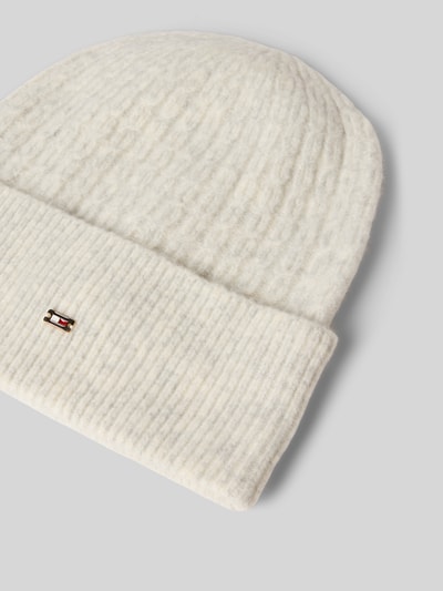 Tommy Hilfiger Mütze mit Baumwoll-Anteil Hellgrau Melange 2