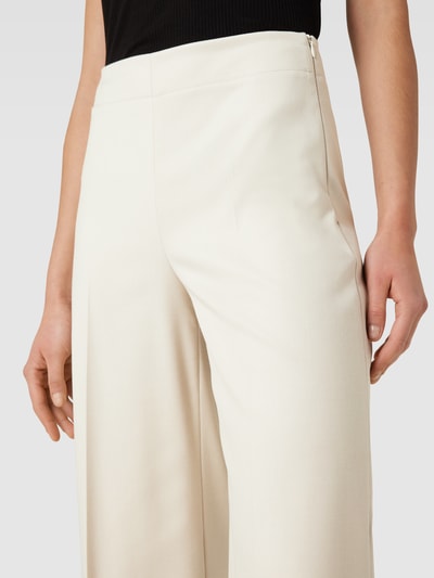 Drykorn Spodnie w stylu Marleny Dietrich z dodatkiem wiskozy i zakładkami w pasie Kamienny 3