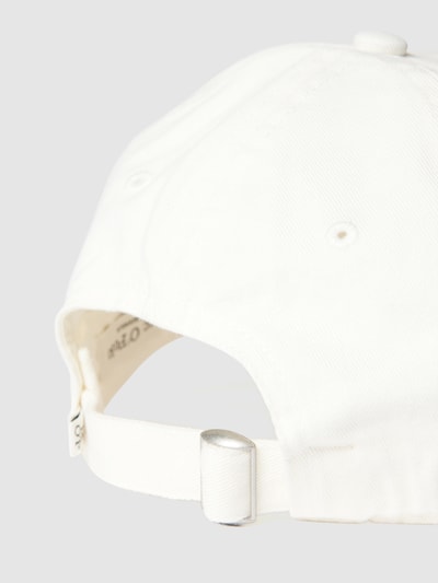 Marc O'Polo Cap mit Label-Stitching Weiss 2