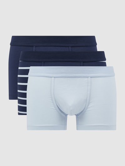 Seidensticker Trunks mit Stretch-Anteil im 3er-Pack Marine 1