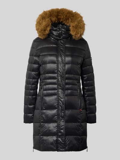 Frieda & Freddies Steppjacke mit Reißverschlusstaschen Modell 'DALIA' Black 2