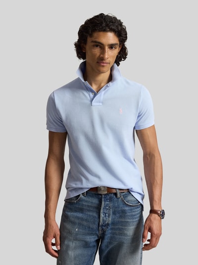 Polo Ralph Lauren regular fit poloshirt van puur katoen Lichtblauw - 4
