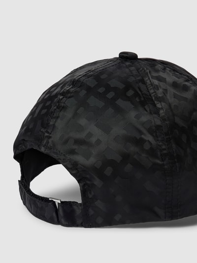 BOSS Cap mit Label-Detail Modell 'Zed' Black 3