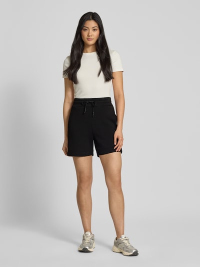 Guess Activewear Korte broek met elastische band, model 'ELLY' Zwart - 1