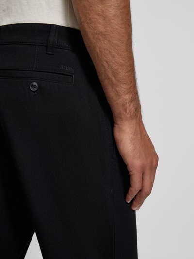 MCNEAL Slim Fit Stoffhose mit Gesäßtaschen Black 3