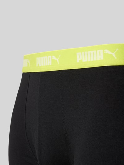 PUMA Boxershort met elastische logoband in een set van 4 stuks  - 2