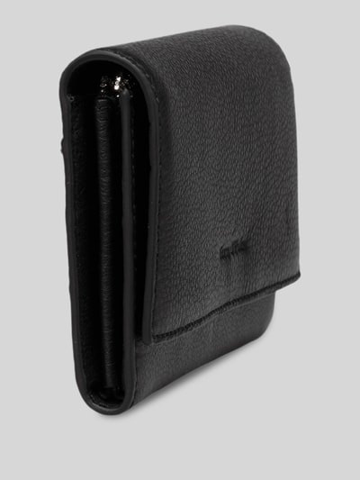 Marc O'Polo Portemonnaie aus Rindsnappa mit Münzfach Black 2