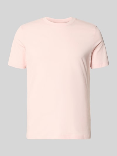 Produktfoto, Regular Fit T-Shirt aus reiner Baumwolle von s.Oliver RED LABEL, jasnoróżowy, gładki jersey, okrągły dekolt, krótki rękaw
