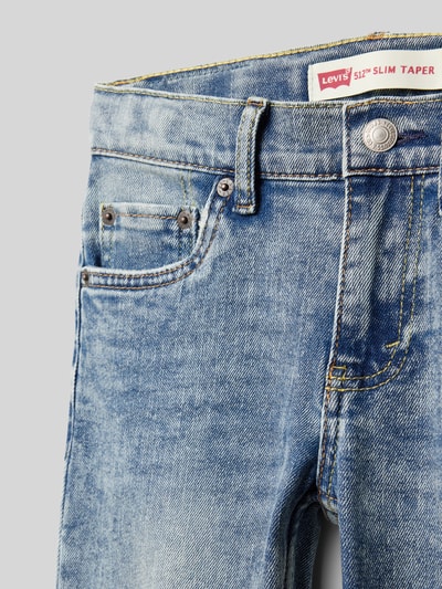 Levi’s® Kids Slim fit jeans in 5-pocketmodel Blauw - 2