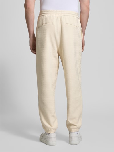 Emporio Armani Sweatpants mit elastischem Bund Offwhite 5