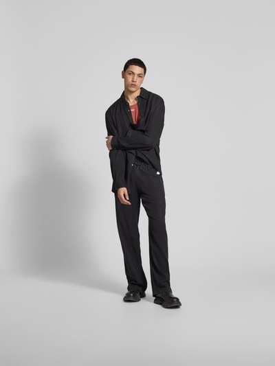 Diesel Stoffhose mit Gesäßtaschen Black 1