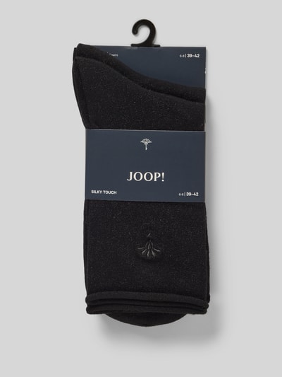 JOOP! Collection Skarpety z wyhaftowanym logo Czarny 1