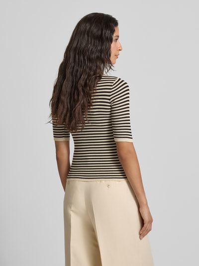 Weekend Max Mara Slim fit gebreide pullover van viscosemix, model 'WASER' Zwart - 5