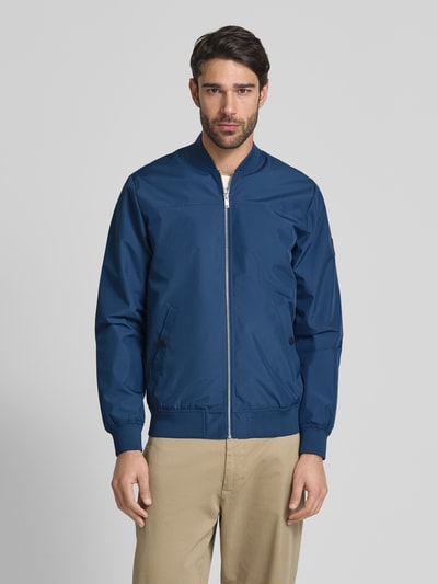 Matinique Regular Fit Blouson mit Reißverschluss Modell 'CLAY' Dunkelblau 4