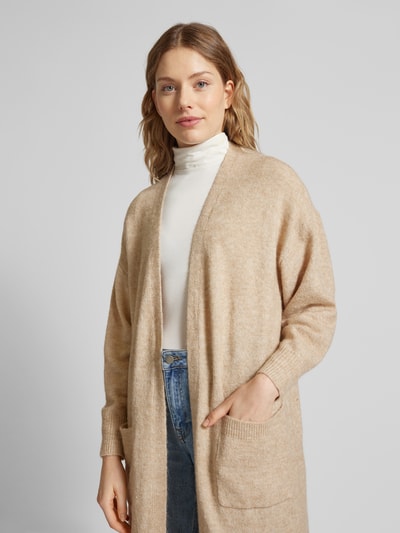 YAS Cardigan mit offener Vorderseite Modell 'BALIS' Sand 3