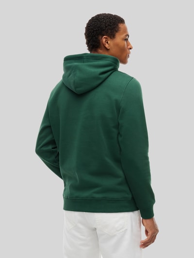 Tommy Jeans Regular fit hoodie met logo-opschrift Donkergroen - 5
