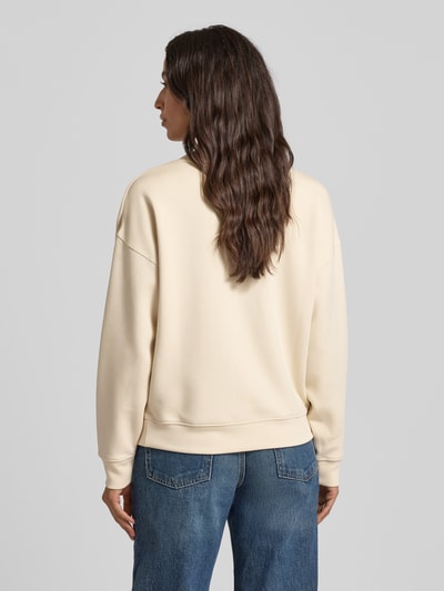 MSCH Copenhagen Sweatshirt van viscosemix, model 'Ima' Beige - 5