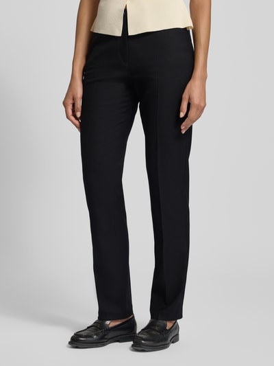 Raphaela By Brax Spodnie o kroju slim fit z mieszanki lyocellu model ‘Pauline’ Czarny 4