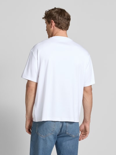 CK Calvin Klein Oversized T-Shirt mit Label-Stitching Weiss 5