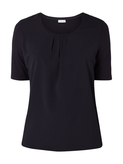 Gerry Weber Shirt mit Besatz aus Satin Marine 2