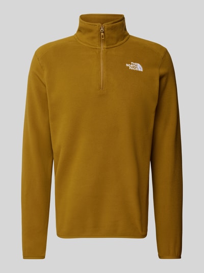 The North Face Sweatshirt met labelstitching, model 'GLACIER' Roodbruin - 2