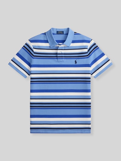 Polo Ralph Lauren Regular Fit Poloshirt aus reiner Baumwolle Blau 2