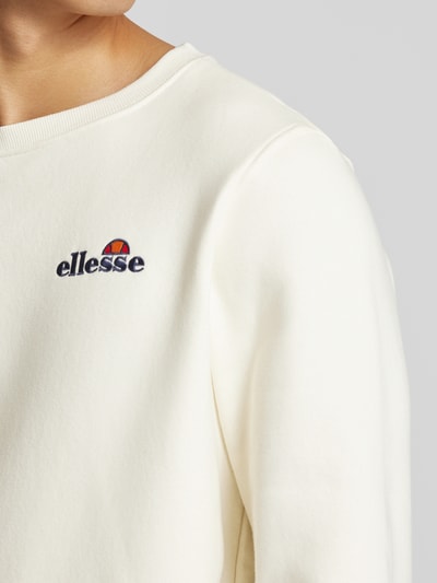 Ellesse Sweatshirt met labelstitching, model 'Fierro' Offwhite - 3