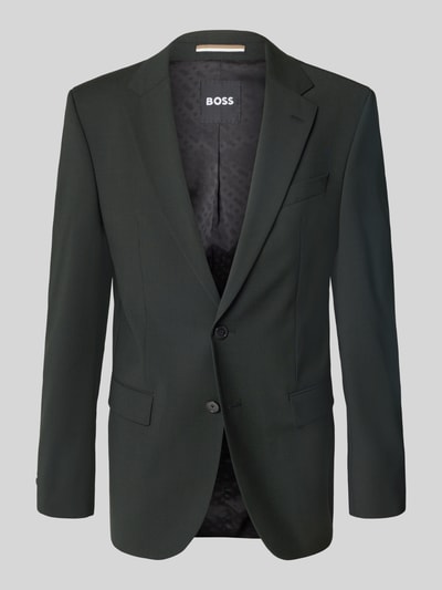 BOSS Regular-Fit Anzugsakko aus Schurwoll-Mix Oliv 2