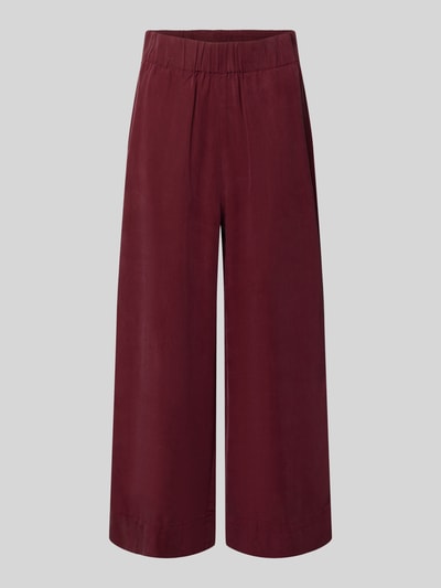 Produktfoto, Weite Hose aus Lyocell von Marc O'Polo Denim, Optik: Unifarben, Passform: Regular-Fit, elastischer Bund, seitliche Eingrifftaschen, Material: Lyocell