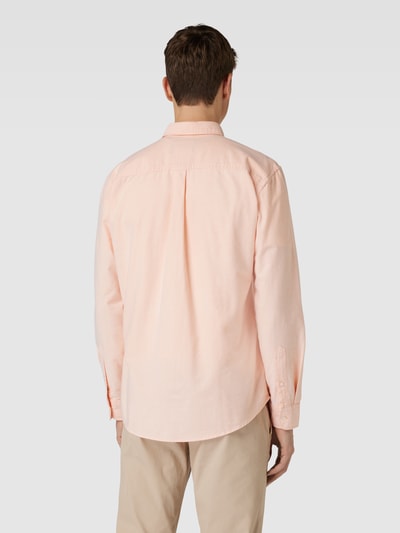 MCNEAL Freizeithemd mit Button-Down-Kragen Neon Orange 5