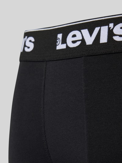 Levi's® Boxershort met band met label in een set van 3 stuks Zwart - 2