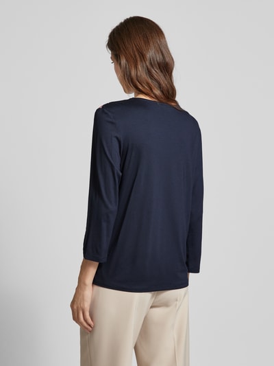 Brax Shirt met 3/4-mouwen, model 'CLARA' Marineblauw - 5