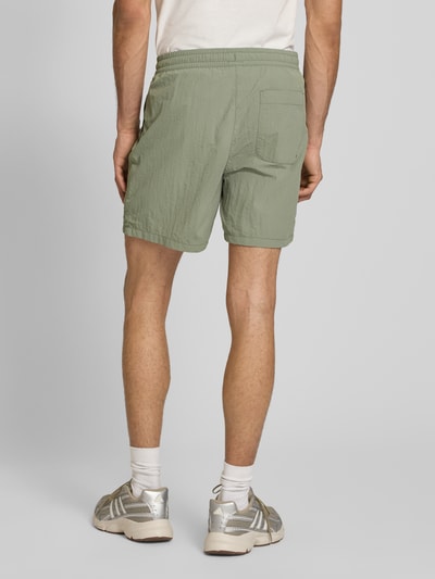 Tommy Jeans Regular Fit Sportshorts mit Tunnelzug Oliv 5